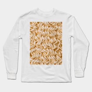 Instant Ramen Noodle Soup Vertical Noodles Photograph Long Sleeve T-Shirt